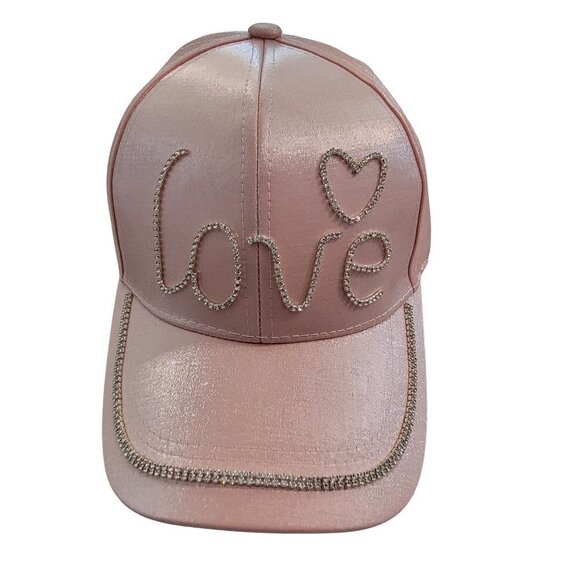Choice of LOVE ♥ Bling Baseball Cap Hats - Picture 1 of 13